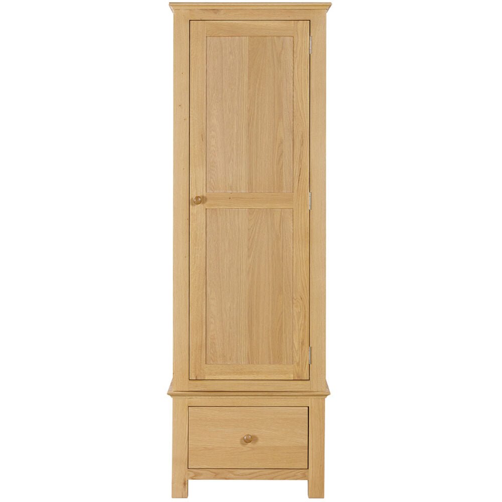 Malmo Single Wardrobe with Drawer