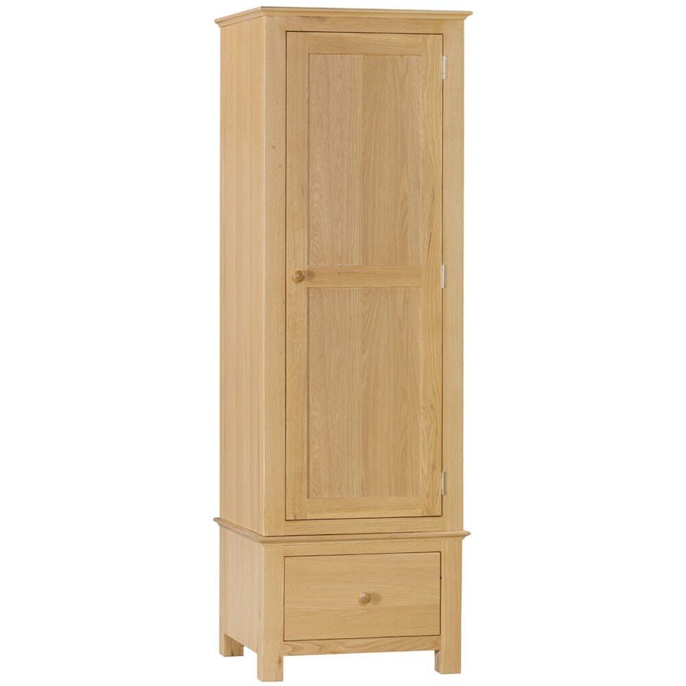 Malmo Single Wardrobe with Drawer