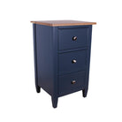 Marlow 3 Drawer Bedside Painted Top / Ivory,Painted Top / Joas White,Painted Top / Oxford Stone,Painted Top / Pidgeon,Painted Top / Stifkey Blue,Oak Top / Ivory,Oak Top / Joas White,Oak Top / Oxford Stone,Oak Top / Pidgeon,Oak Top / Stifkey Blue