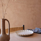 Marrakesh Dinner Plate Eucalyptus,Blanc