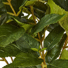 Medium Faux Green Hydrangea Plant In Pot