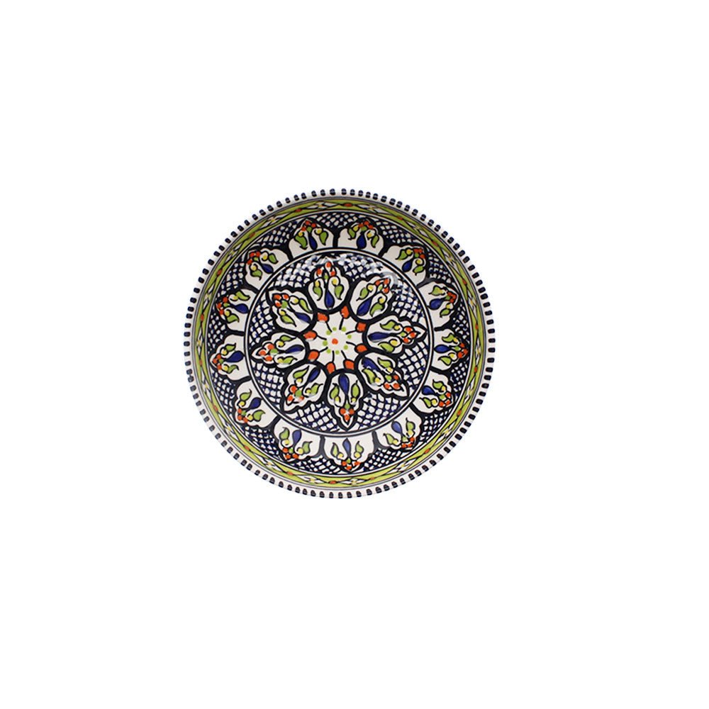 Medium Hand Made Shallow Bowl, Pistachio