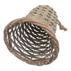 Medium Wicker Bell Decoration - Angela Reed - Christmas Decorations
