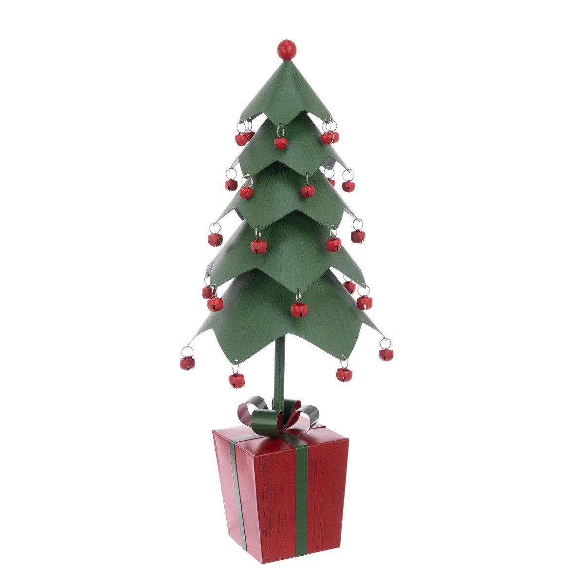 Metal Bell Tree Decoration, Large - Angela Reed - Christmas Decorations