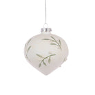 Mistletoe Onion Bauble, 8cm - Angela Reed - Christmas Decorations