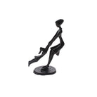 Mother Spinning Child Sculpture