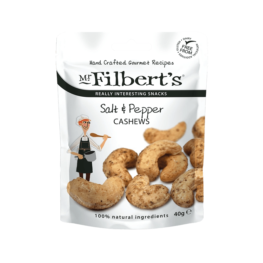 Mr Filberts Salt & Pepper Cashews 40g