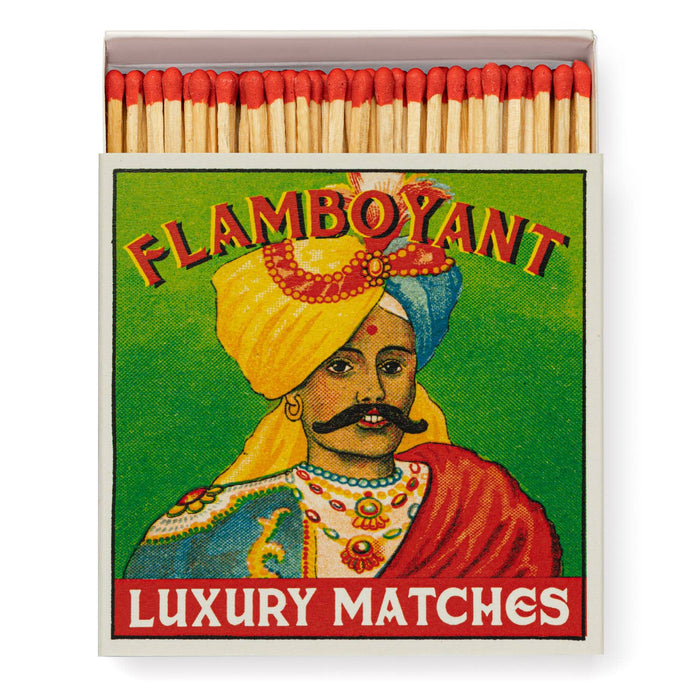 Mr Flamboyant Square Matchbox