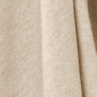 Natural Shetland Herringbone Throw by Bronte