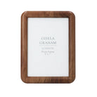 Natural Wood Rolled Edge Photo Frame, 5 x 7" - Angela Reed -