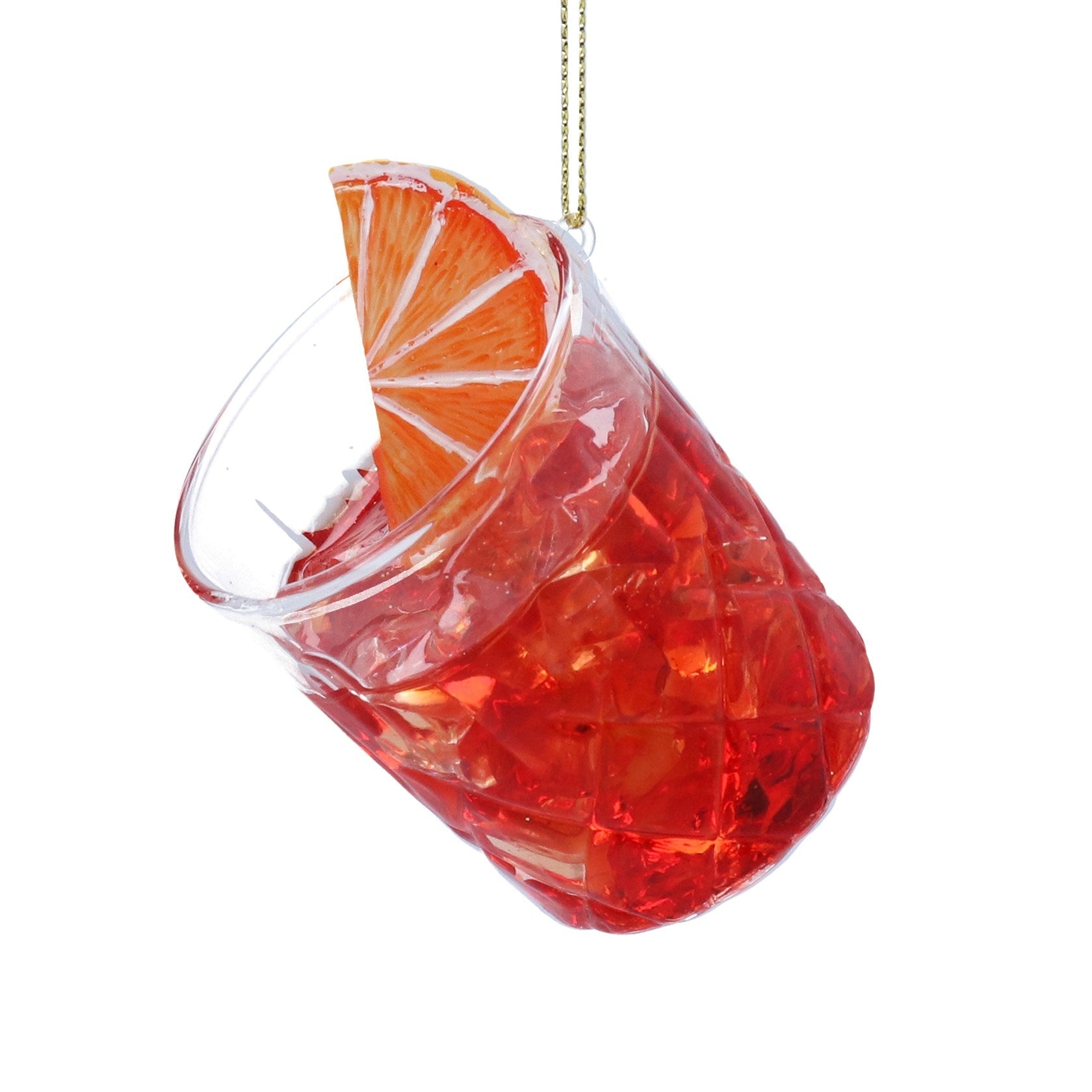 Negroni Cocktail Bauble - Angela Reed - Christmas Decorations