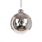 Nina Glass Bauble 8cm - Angela Reed - Christmas Decorations