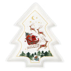 Nostalgia Sleigh Bone China Tree Dish, 23cm - Angela Reed - Christmas Decorations