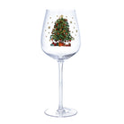 Nostalgia Tree Box of 2 Wine Glasses - Angela Reed - Christmas Decorations