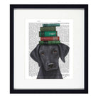 Novel Dog Artwork - Black Labrador
