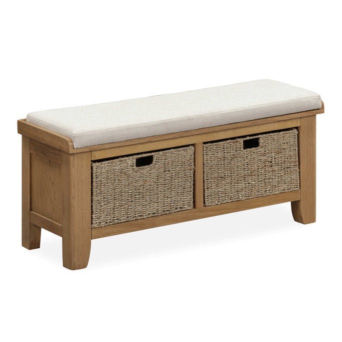 Oak Hall Bench