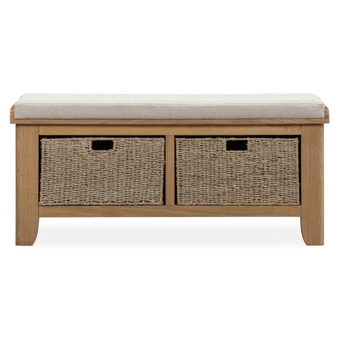 Oak Hall Bench