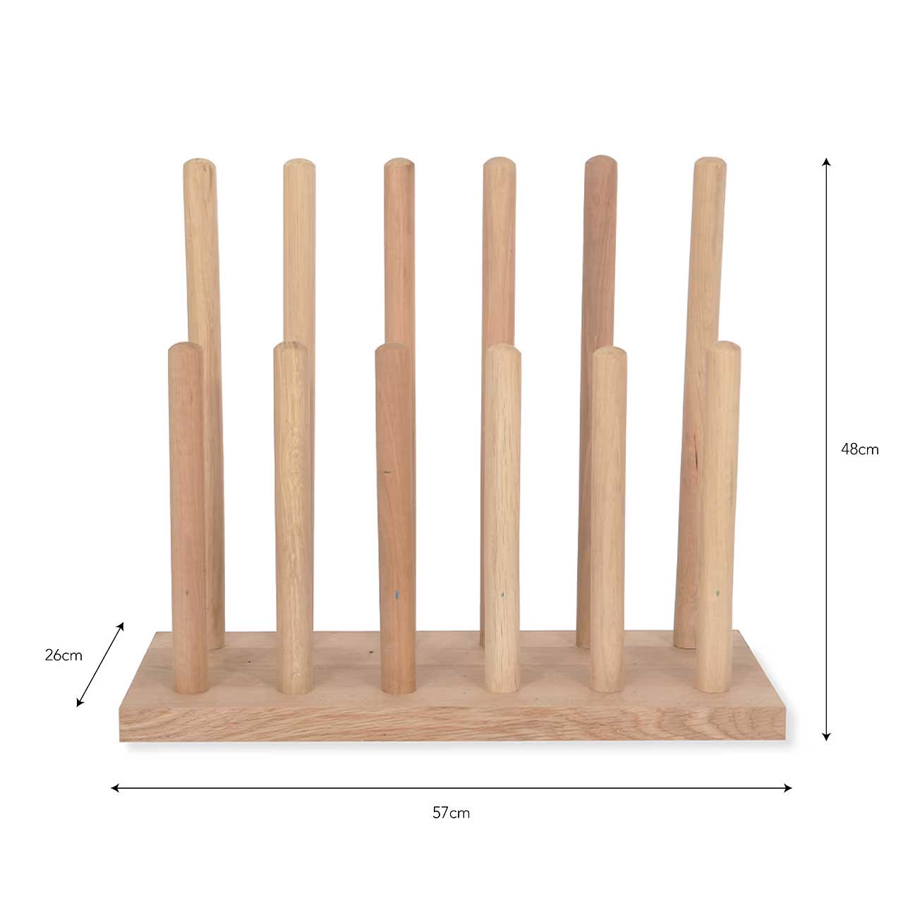 Oak Welly Stand