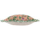 Okara Leopard And Fig Printed Ruffle Cushion