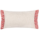 Okara Leopards Printed Ruffle Cushion