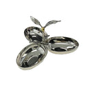 Olive Three Section Serving Dish