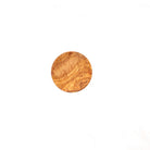 Olive Wood Round Plate, 10cm