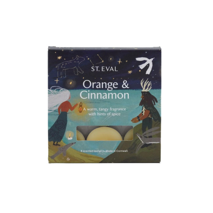Orange & Cinnamon Christmas Tealights