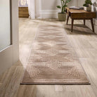 Origin Calacatta Lines Rug, Natural 67 x 230cm runner,200 x 290cm