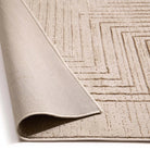 Origin Calacatta Lines Rug, Natural 67 x 230cm runner,200 x 290cm