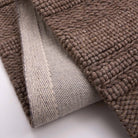 Origin Chunky Knit Brown Rug 80 x 150cm,120 x 170cm,160 x 230cm,67 x 200cm runner