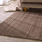 Origin Chunky Knit Brown Rug 80 x 150cm,120 x 170cm,160 x 230cm,67 x 200cm runner