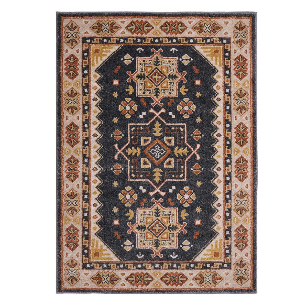 Origin Izmir Grey Rug 80 x 150cm,120 x 170cm,160 x 230cm,200 x 290cm
