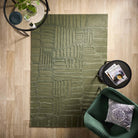 Origin Pathway, Green 80 x 150cm,120 x 170cm,160 x 230cm,67 x 200cm runner