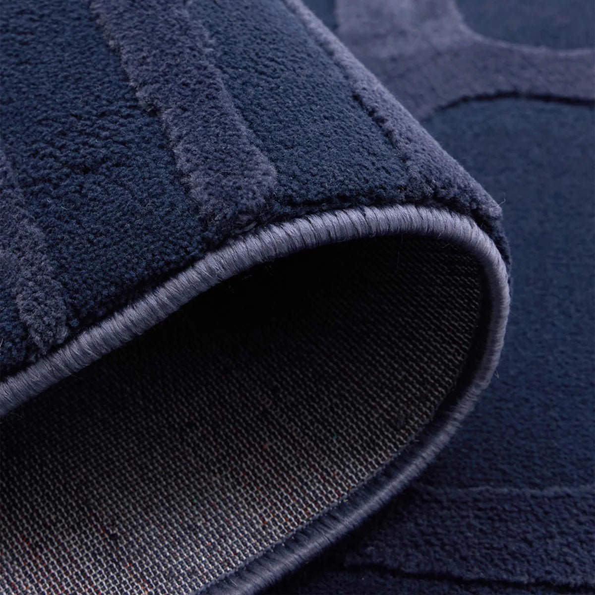 Origin Pathway, Navy Blue 80 x 150cm,120 x 170cm,160 x 230cm,67 x 200cm runner
