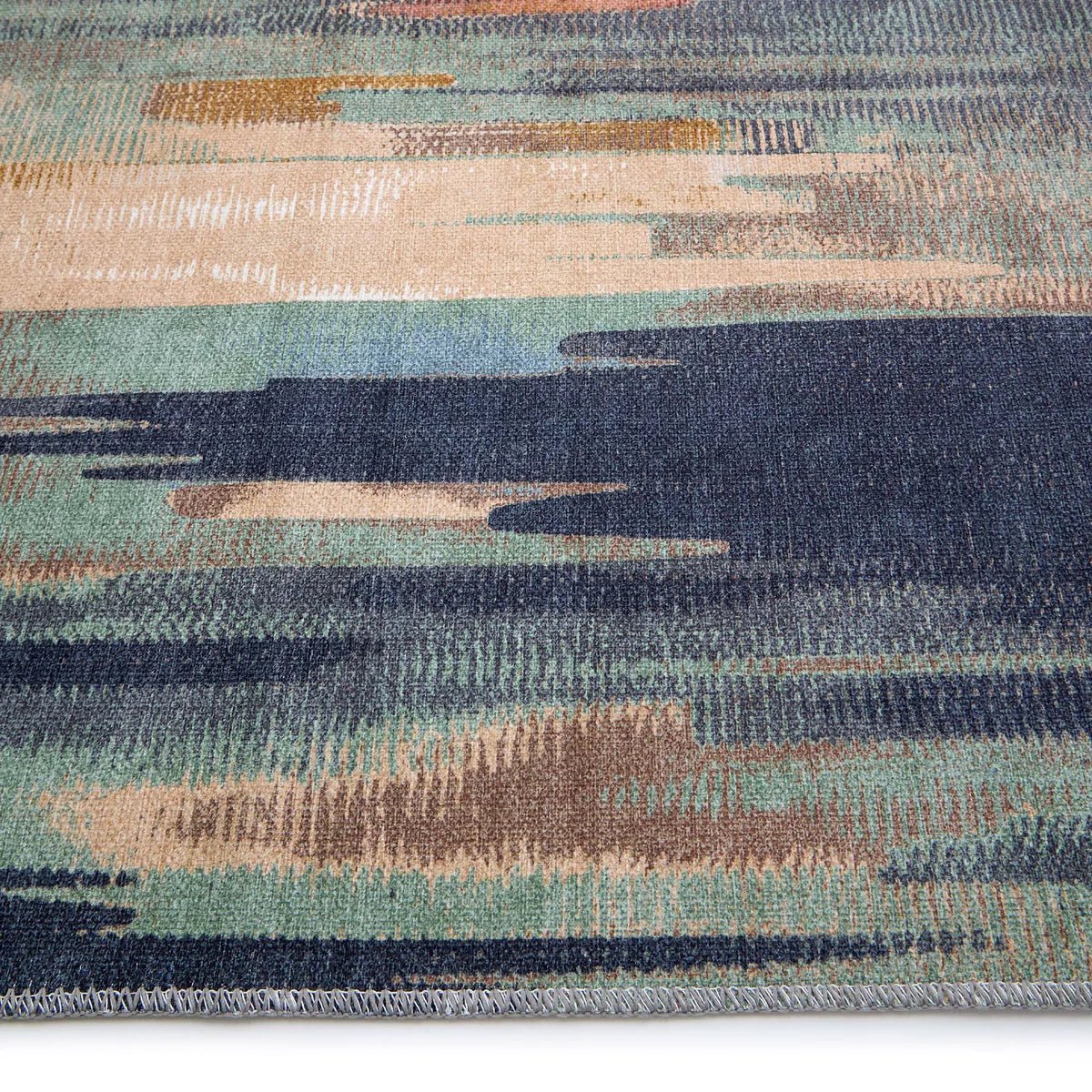 Origin Washable Rug Sedona Rust/Navy 80 x 150cm,120 x 170cm,160 x 230cm,67 x 200cm runner