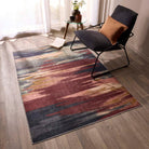 Origin Washable Rug Sedona Rust/Navy 80 x 150cm,120 x 170cm,160 x 230cm,67 x 200cm runner