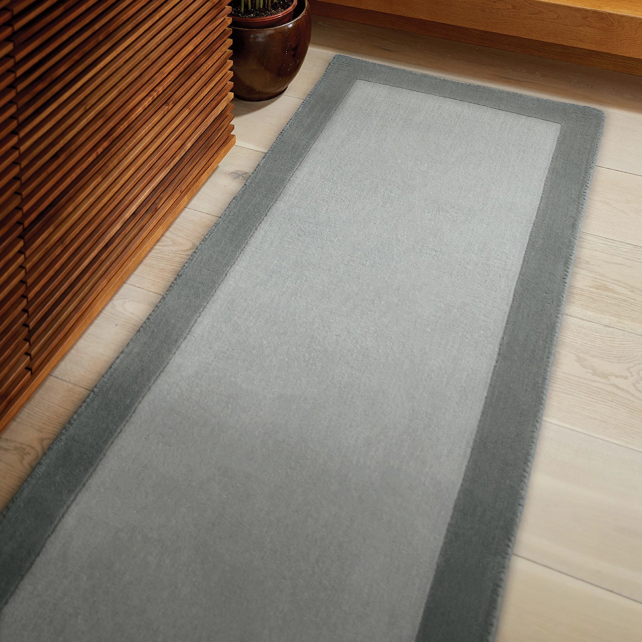 Origins Borders Rug, Grey 120 x 170cm,160 x 230cm,200 x 290cm,67 x 200cm,80 x 150cm