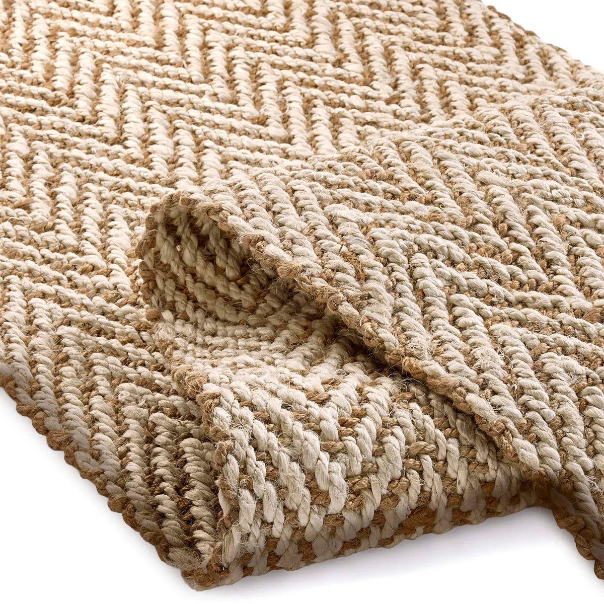 Origins Jute Herringbone Rug 80 x 150cm,120 x 170cm,160 x 230cm,200 x 290cm,67 x 200cm