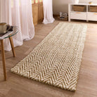 Origins Jute Herringbone Rug 80 x 150cm,120 x 170cm,160 x 230cm,200 x 290cm,67 x 200cm