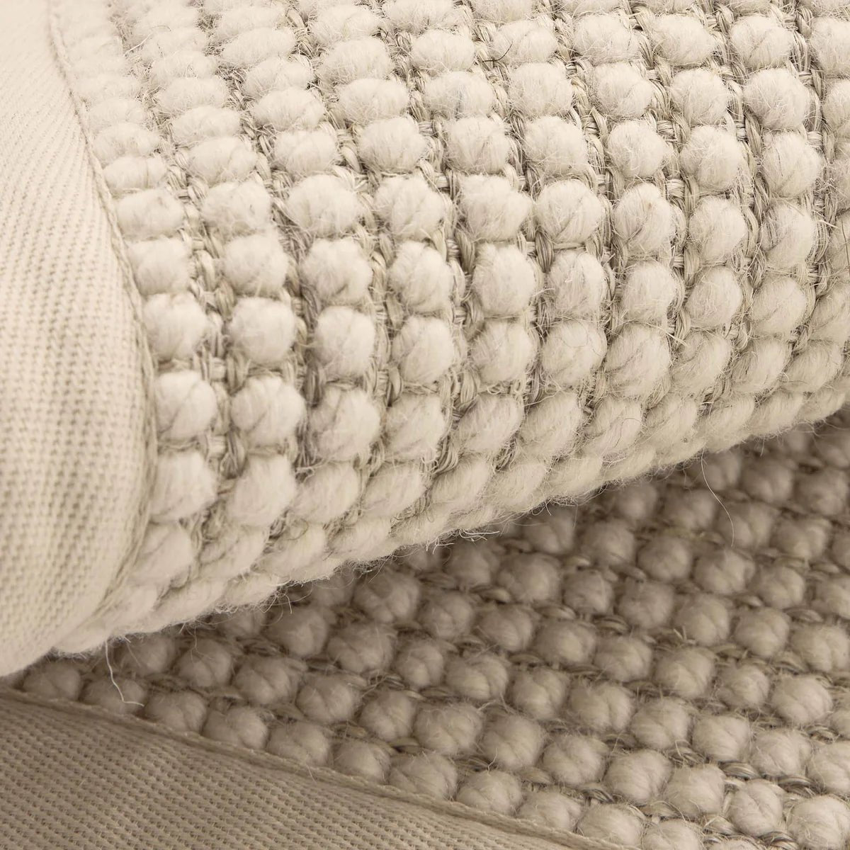 Origins Sisal Boucle Rug with Beige Border 80 x 150cm,120 x 170cm,160 x 230cm,67 x 200cm runner