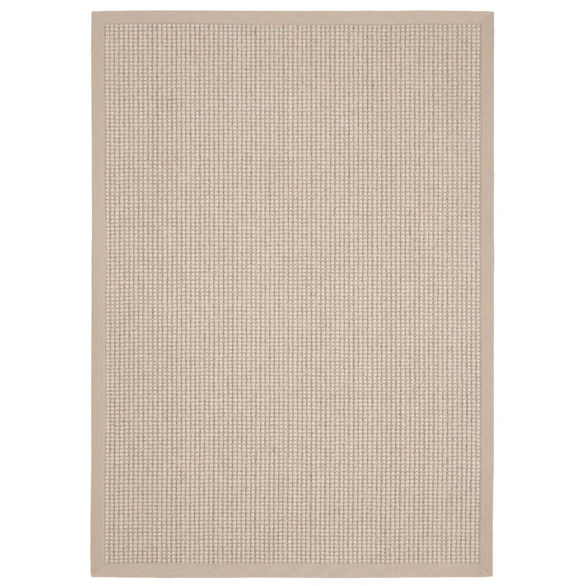 Origins Sisal Boucle Rug with Beige Border 80 x 150cm,120 x 170cm,160 x 230cm,67 x 200cm runner