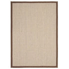 Origins Sisal Boucle Rug with Mocha Border 80 x 150cm,120 x 170cm,160 x 230cm,67 x 200cm runner
