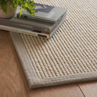 Origins Sisal Boucle Rug with Soft Grey Border 80 x 150cm,120 x 170cm,160 x 230cm,67 x 200cm runner