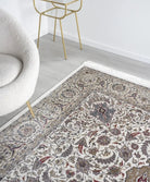 Ornate Persian Floral Ivory Rug 120 x 180cm,80 x 150cm,160 x 230cm,200 x 300cm