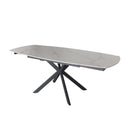 Oslo Sintered Stone Table Grey,White