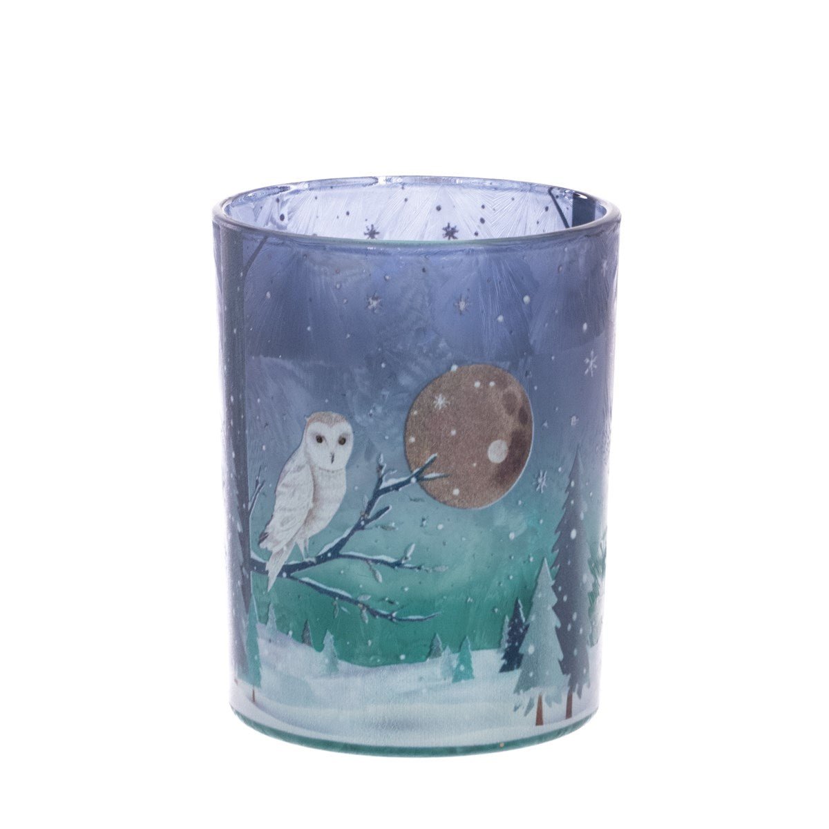 Owl Candle Holder Large - Angela Reed - Christmas Decorations