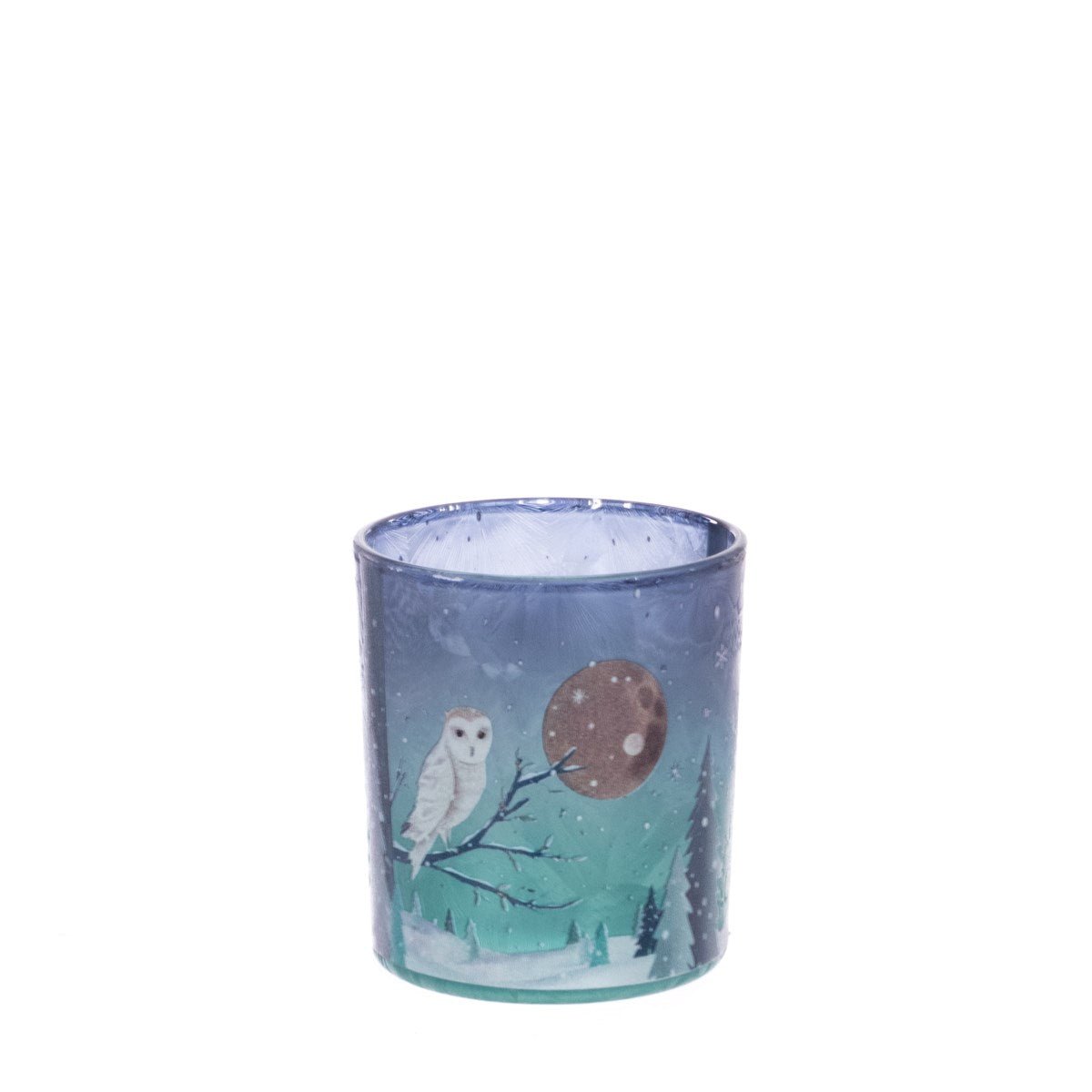 Owl Candle Holder Small - Angela Reed - Christmas Decorations