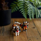 Pair of Dachshunds, Ginger