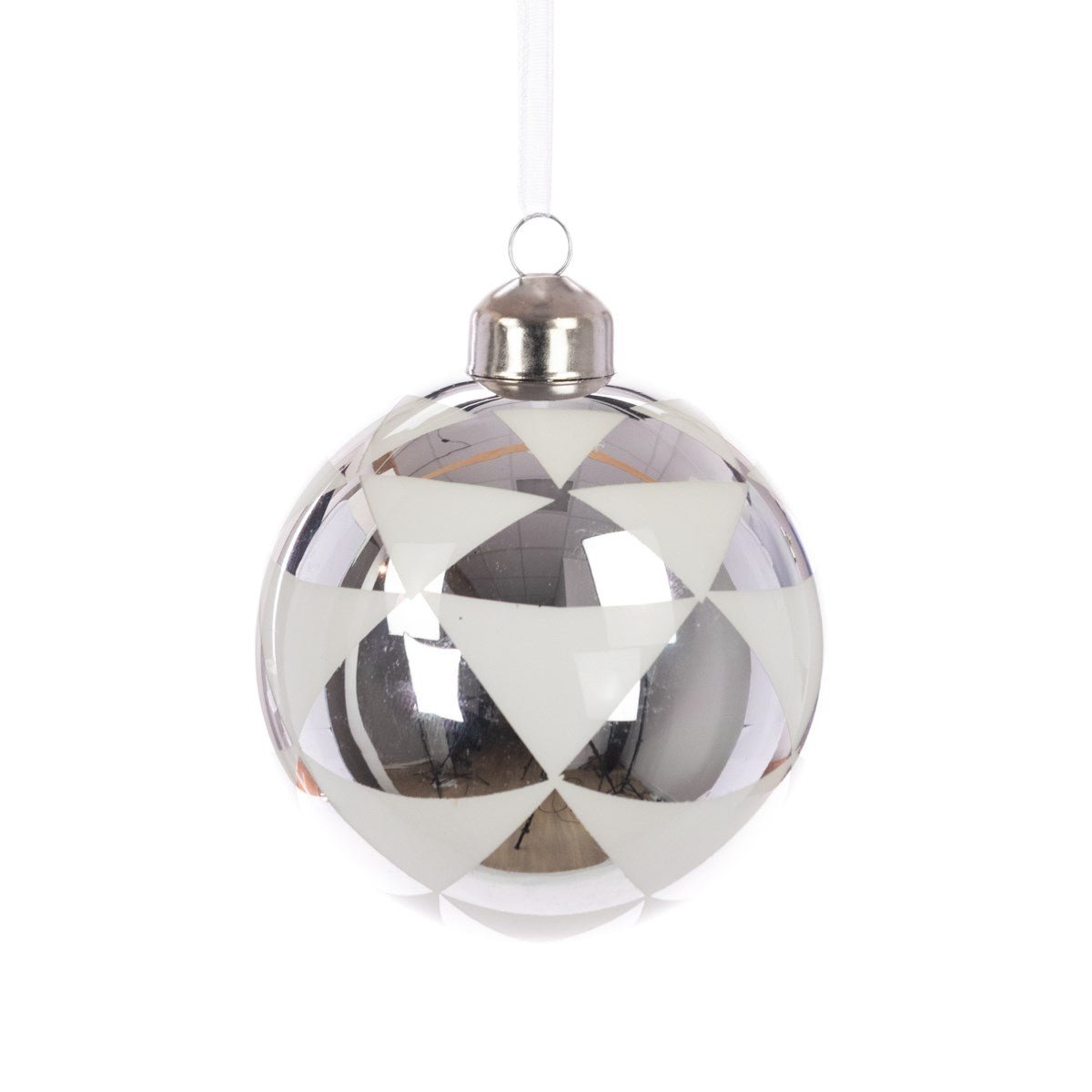 Penelope Glass Bauble 8cm - Angela Reed - Christmas Decorations