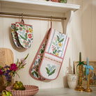 Petals and Prose Double Oven Glove